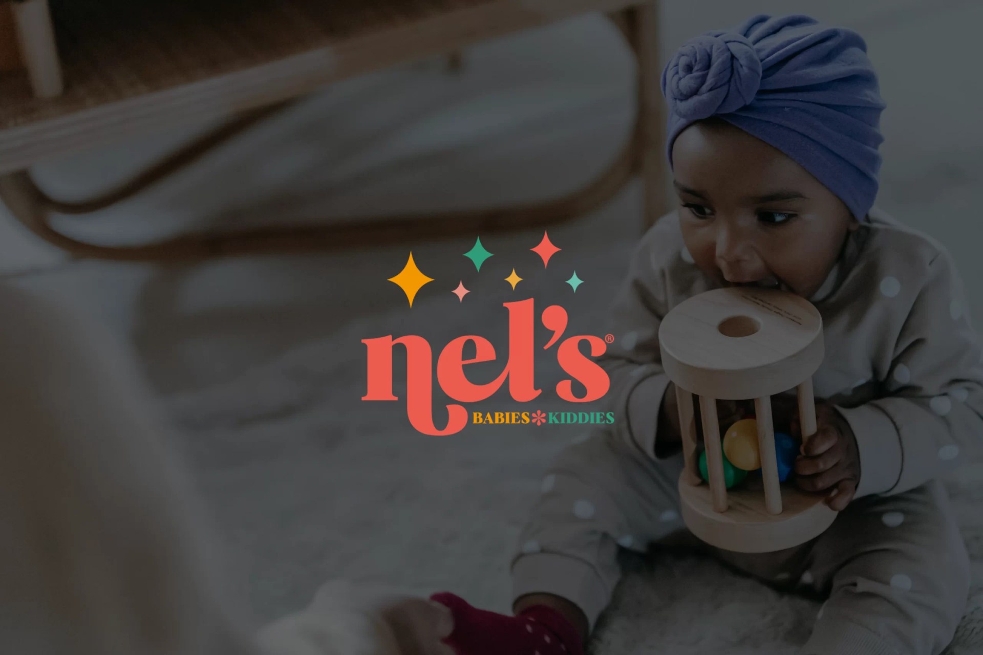 Nel's Babies brand identity system by AVID.